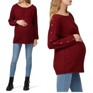 Nom Odette Nursing Maternity Sweater size S